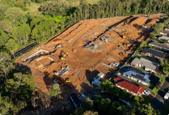 Baileys Mountain Road townhouse development