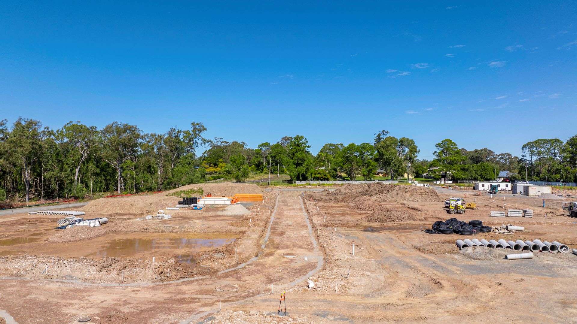 Double Jump Road civil works